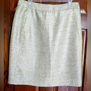 Jones New York Dressy Champagne Skirt w/ Just the Right Shine - Size 12